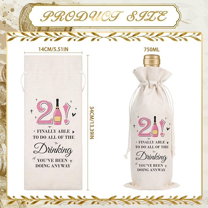 Wxiben 21st Birthday Gifts - Cool Party Favors for Her