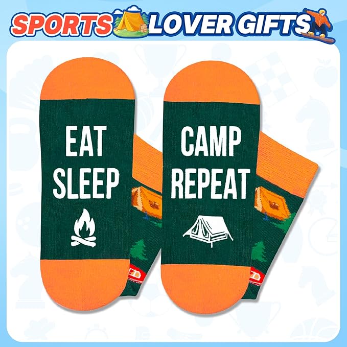 Zmart Unique Gifts for Sports Lovers - Camping Skiing Lifting Socks, Yoga Ballet Gift Ideas