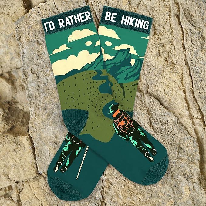 VICRAZY Hiking, Cycling, Camping Socks for Men, Women - Hiking, Bicycle, Camping, Bike Accessories, Stocking Stuffers