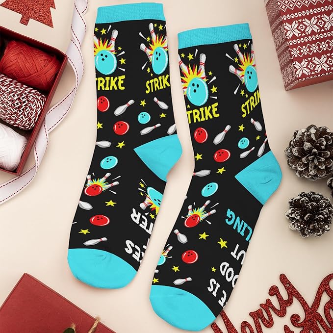 Book, Fishing, Hiking, Gamer, Camping, Pickle, Music, Foods, Ballerina, Bigfoot - Hobbies Socks for Women Men