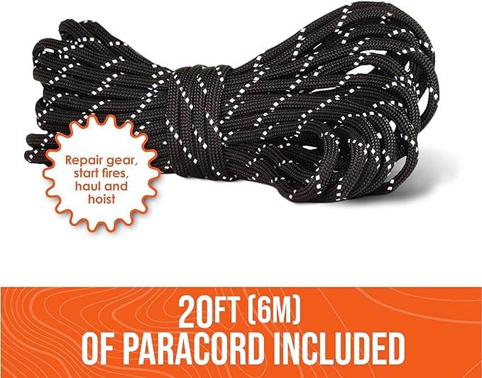 Go Time Gear Survival Life Tent • 2 Person Mylar Emergency Shelter Tube Tent + Paracord • All-Weather Protection for Camping, Hiking, & Survival Kits • Includes Emergency Whistle