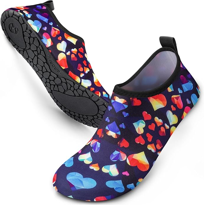 SIMARI Water Shoes Women Men Aqua Socks Beach Barefoot Quick Drying Aqua Aerobics Swim Pool Non Slip Outdoor Travel Essentials Surf River Lake Snorkeling Kayak Yoga Adult Youth