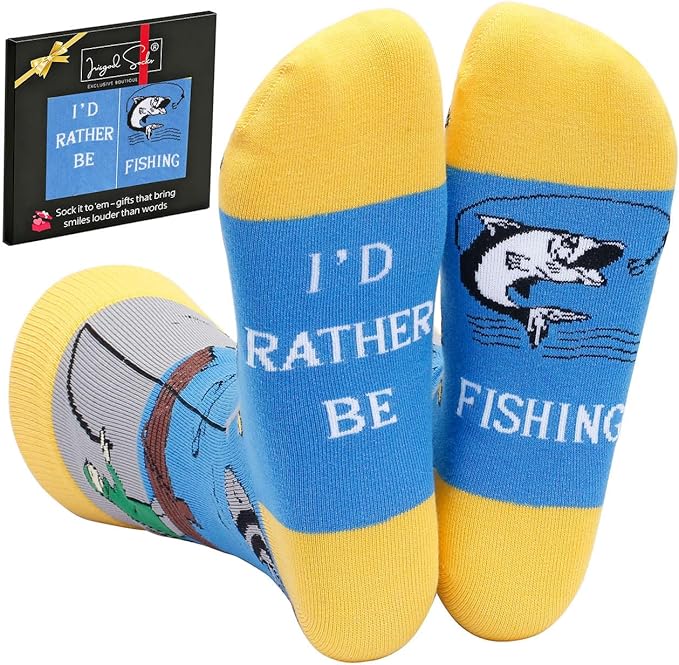 IRISGOD I'd Rather Be Funny Dress Socks for Men and Women Humor Joke Gifts