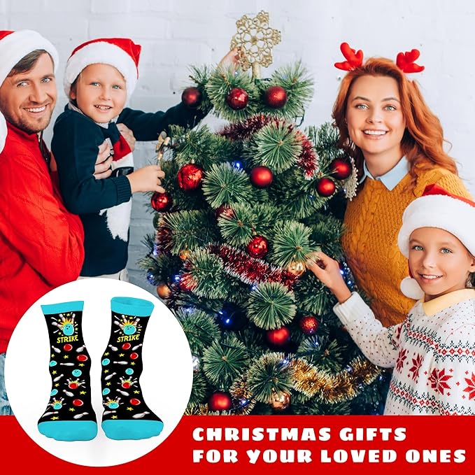 Book, Fishing, Hiking, Gamer, Camping, Pickle, Music, Foods, Ballerina, Bigfoot - Hobbies Socks for Women Men