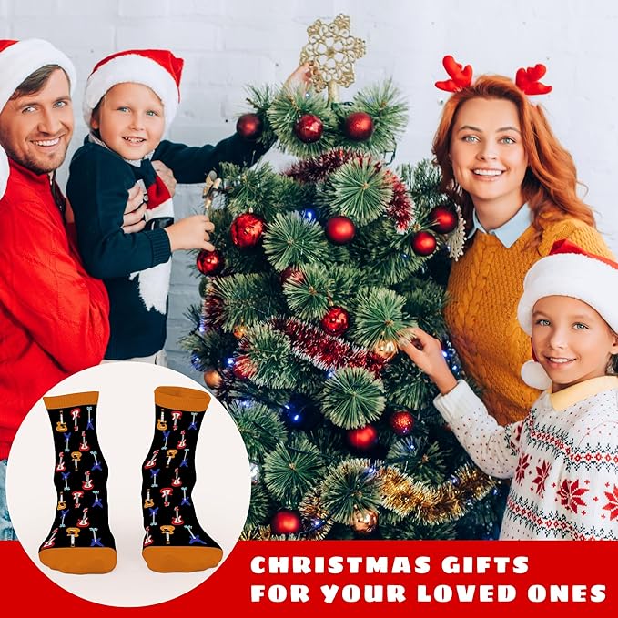 Book, Fishing, Hiking, Gamer, Camping, Pickle, Music, Foods, Ballerina, Bigfoot - Hobbies Socks for Women Men