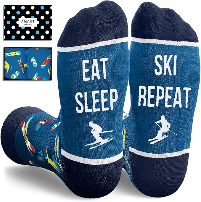 Zmart Unique Gifts for Sports Lovers - Camping Skiing Lifting Socks, Yoga Ballet Gift Ideas