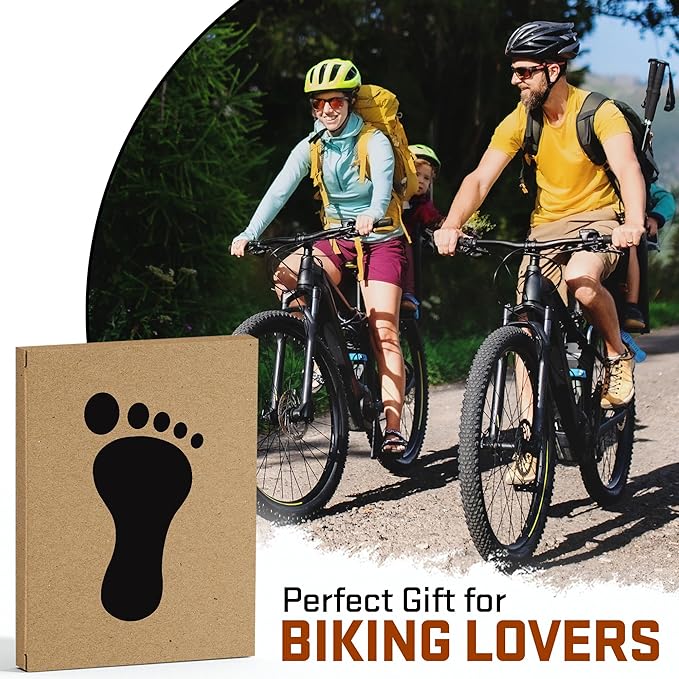 VICRAZY Hiking, Cycling, Camping Socks for Men, Women - Hiking, Bicycle, Camping, Bike Accessories, Stocking Stuffers