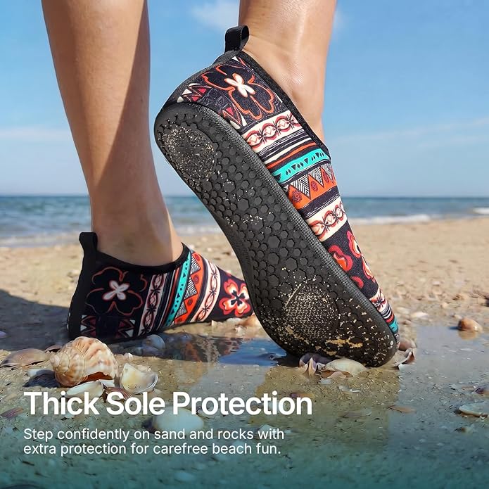 Water Shoes for Women Men Quick-Dry Aqua Socks Swim Beach Barefoot Yoga Exercise Wear Sport Accessories Pool Camping Must Haves Adult Youth Size