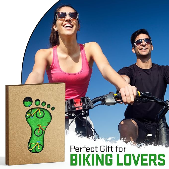 VICRAZY Hiking, Cycling, Camping Socks for Men, Women - Hiking, Bicycle, Camping, Bike Accessories, Stocking Stuffers
