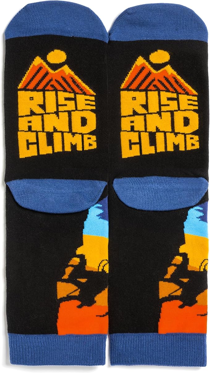 Lavley Outdoors Socks - Hiking and camping gifts for men and women - Great for nature lovers - Holiday or birthday gift