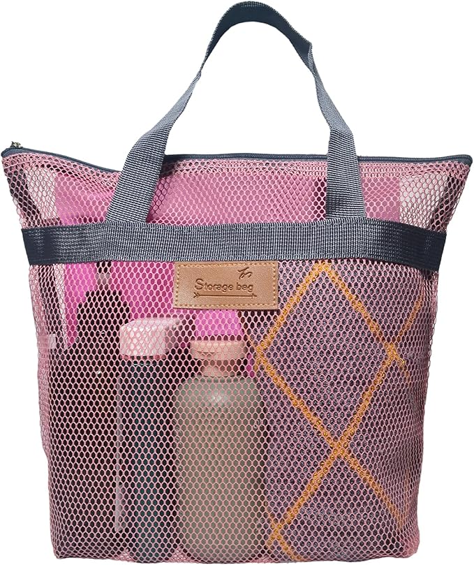 Rotema Portable Shower Bag - College Dorm Essentials, Everyday Household Shower Basket for Toiletries