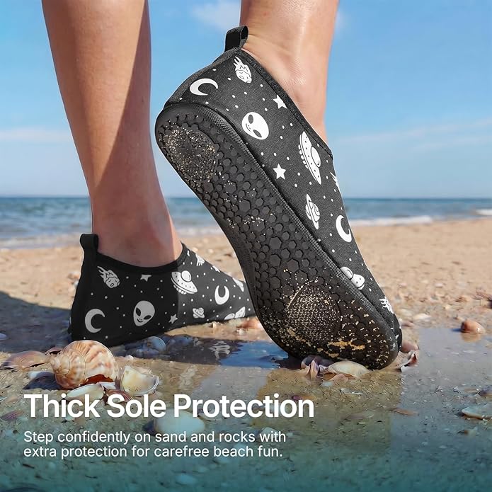 Water Shoes for Women Men Quick-Dry Aqua Socks Swim Beach Barefoot Yoga Exercise Wear Sport Accessories Pool Camping Must Haves Adult Youth Size