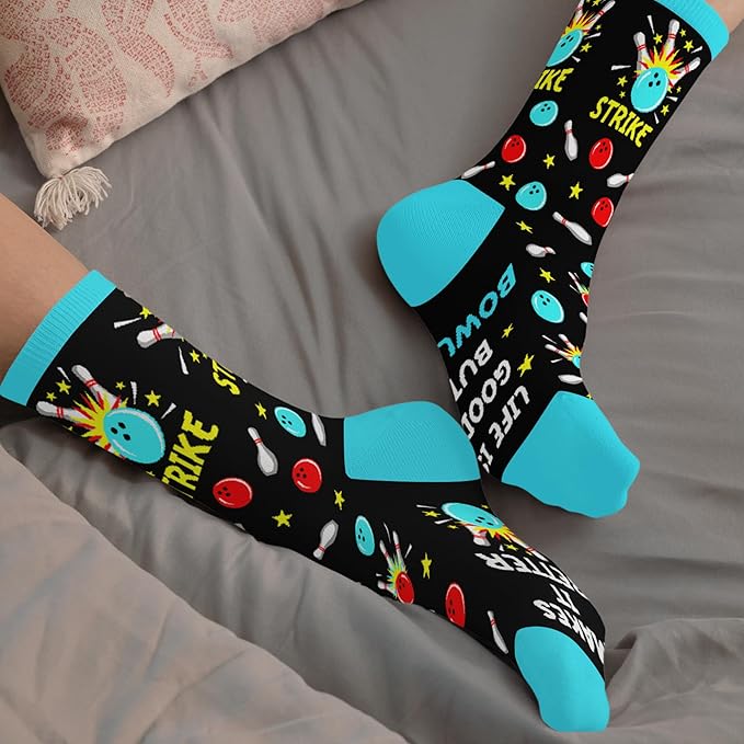 Book, Fishing, Hiking, Gamer, Camping, Pickle, Music, Foods, Ballerina, Bigfoot - Hobbies Socks for Women Men