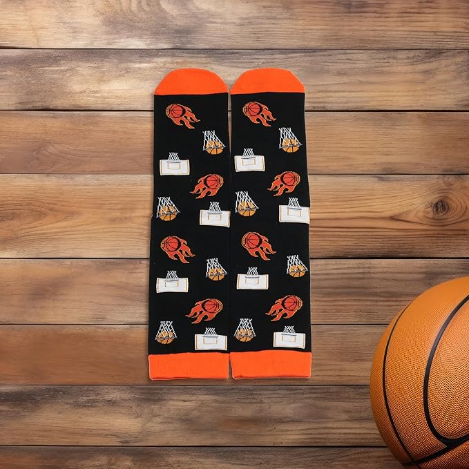 ZAGKOO Funny Sports Socks for Men, Women - Biking, Hiking, Skiing, Basketball, Pickleball, Disc Golf Socks - Christmas Gifts