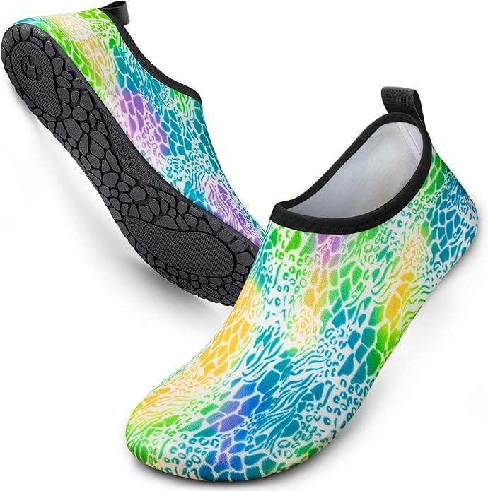 SIMARI Water Shoes Women Men Aqua Socks Beach Barefoot Quick Drying Aqua Aerobics Swim Pool Non Slip Outdoor Travel Essentials Surf River Lake Snorkeling Kayak Yoga Adult Youth