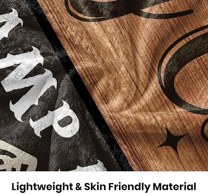 Cool Camping Gifts for Women, Camping Blanket 60" X 50", Woman Camping' Gift Camper Decor, Camp Blanket, Camping' Stuff, Camping's Decor for Camper, Blankets Gifts for Camping Lover
