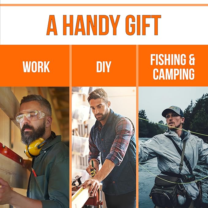 RAK Pro Tools Pliers Multitool - Cool Unique Gifts For Dads Who Have Everything - Compact DIY Survival Multi Tool Gift for Men, Husband, Handyman - Backpacking & Camping Accessories (Pack of 2)