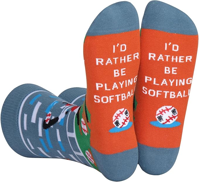 IRISGOD I'd Rather Be Funny Dress Socks for Men and Women Humor Joke Gifts