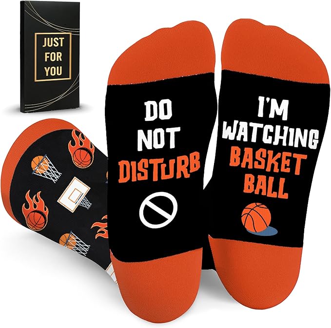 ZAGKOO Funny Sports Socks for Men, Women - Biking, Hiking, Skiing, Basketball, Pickleball, Disc Golf Socks - Christmas Gifts