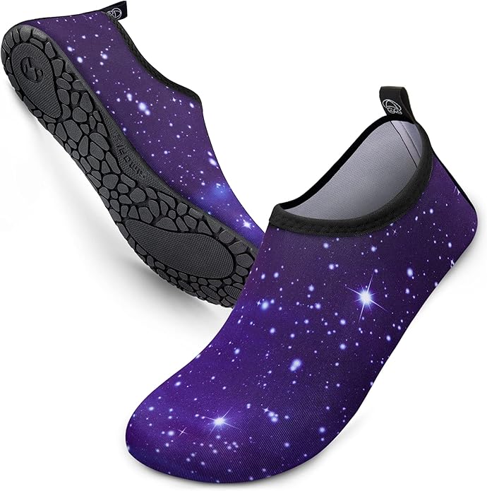 SIMARI Water Shoes Women Men Aqua Socks Beach Barefoot Quick Drying Aqua Aerobics Swim Pool Non Slip Outdoor Travel Essentials Surf River Lake Snorkeling Kayak Yoga Adult Youth