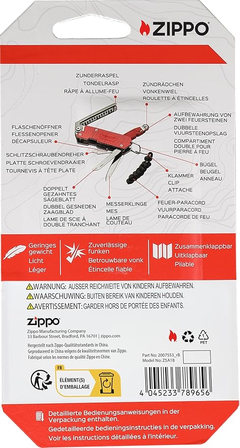 Zippo Fire Starting Multi-Tool