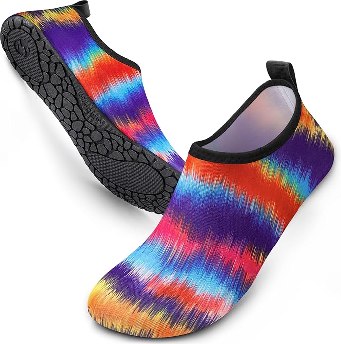 SIMARI Water Shoes Women Men Aqua Socks Beach Barefoot Quick Drying Aqua Aerobics Swim Pool Non Slip Outdoor Travel Essentials Surf River Lake Snorkeling Kayak Yoga Adult Youth