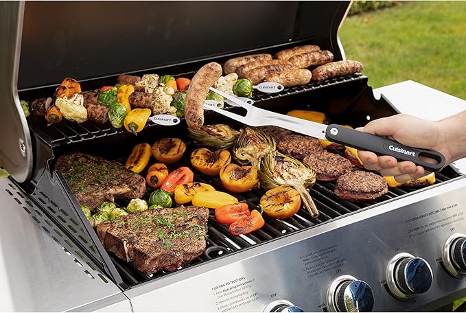 Cuisinart CGS-1000 4-Piece Folding Grill Tool Set