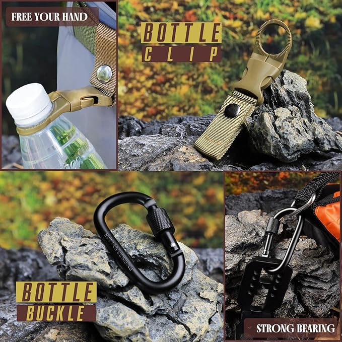Gifts for Men Dad Husband Him Fathers Day, Survival Kit, Emergency Survival Gear and Equipment 14 in 1, Anniversary Birthday Gifts for Him Boyfriend, Hunting Fishing Camping Accessories, Cool Gadget