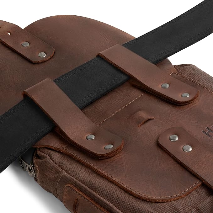 Hide & Drink, Survival Camping Pouch, Belt Loop, Rustic and Handy Tool Bag, Weather Resistant Outdoor Accessories, Traveling Essentials, Waxed Canvas, Handmade