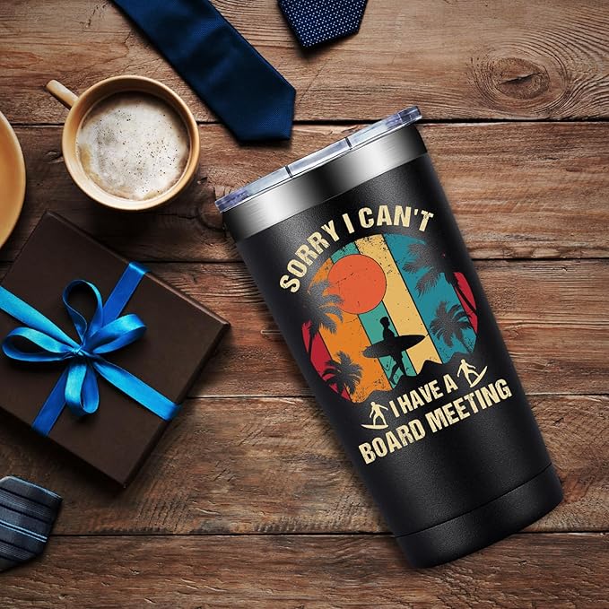 Surfing Gifts for Men Women - Christmas Birthday Gift Ideas for Surfing Lover - Surfings Accessories for Surfer Coworker - 20oz Surfings Tumbler