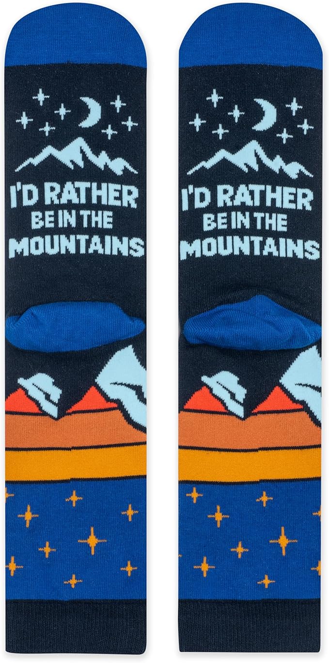 Lavley Outdoors Socks - Hiking and camping gifts for men and women - Great for nature lovers - Holiday or birthday gift