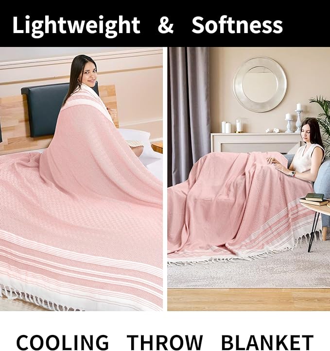 Large Throw Blanket Yoga Blanket Turkish Beach Towel Mens Birthday Gift Ideas Dad Father Day Husband Brother Uncle Boyfriend Male Boss Grandpa Him Appreciation Thank You Retirement 60th 50th 40th 30th