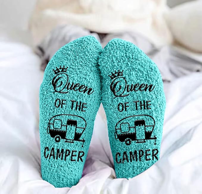 Outdoors Socks - Funny Hiking and Camping Gifts for Men, Women - Hiking, Camping Accessories, Stocking Stuffers