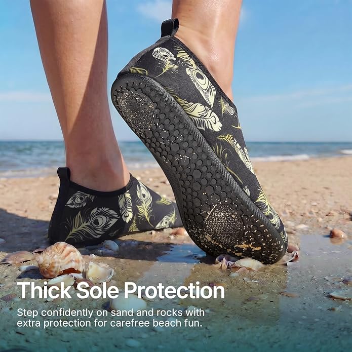 Water Shoes for Women Men Quick-Dry Aqua Socks Swim Beach Barefoot Yoga Exercise Wear Sport Accessories Pool Camping Must Haves Adult Youth Size