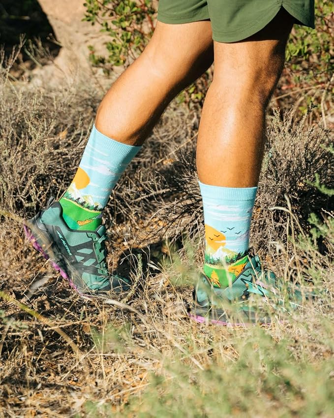 IRISGOD I'd Rather Be Funny Dress Socks for Men and Women Humor Joke Gifts