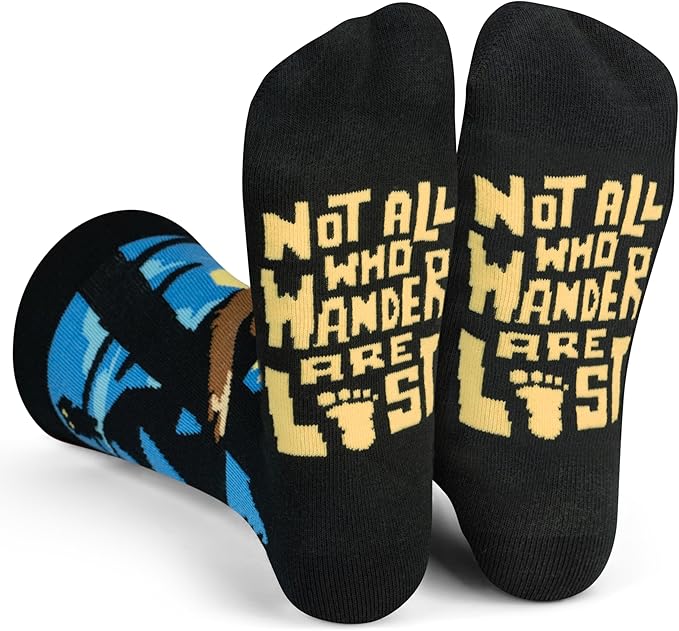 Lavley Outdoors Socks - Hiking and camping gifts for men and women - Great for nature lovers - Holiday or birthday gift