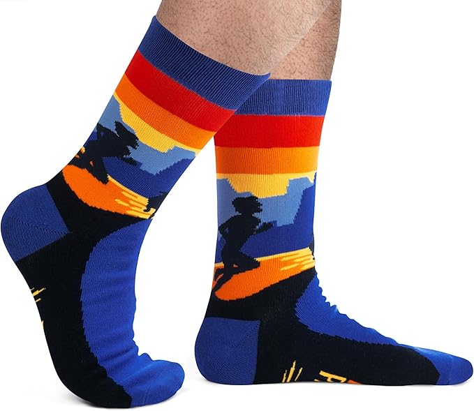 Lavley Outdoors Socks - Hiking and camping gifts for men and women - Great for nature lovers - Holiday or birthday gift