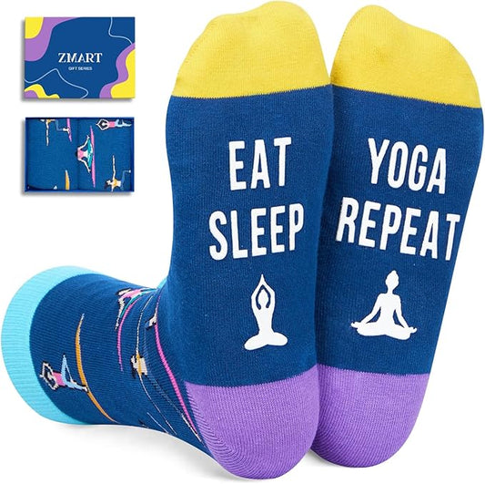 Zmart Unique Gifts for Sports Lovers - Camping Skiing Lifting Socks, Yoga Ballet Gift Ideas