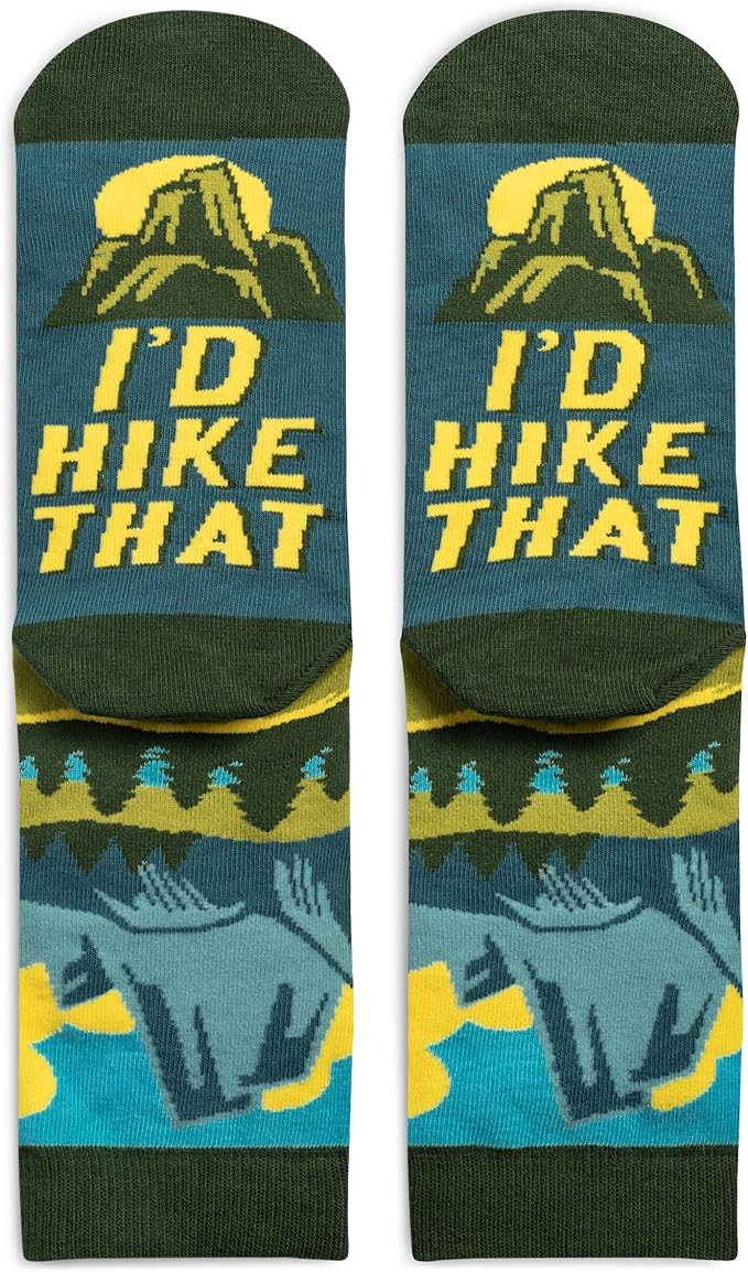 Lavley Outdoors Socks - Hiking and camping gifts for men and women - Great for nature lovers - Holiday or birthday gift