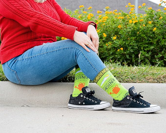 IRISGOD I'd Rather Be Funny Dress Socks for Men and Women Humor Joke Gifts