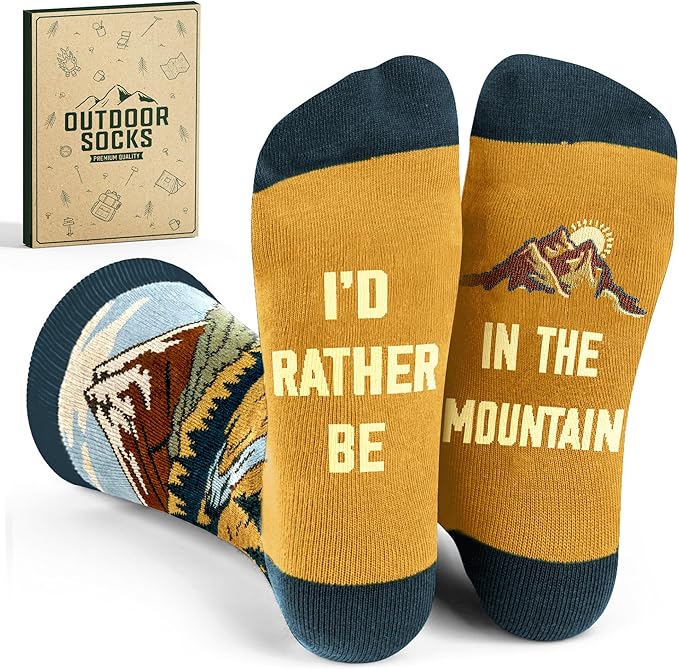 VICRAZY Hiking, Cycling, Camping Socks for Men, Women - Hiking, Bicycle, Camping, Bike Accessories, Stocking Stuffers
