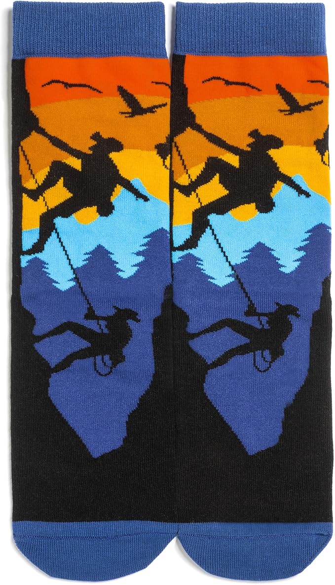Lavley Outdoors Socks - Hiking and camping gifts for men and women - Great for nature lovers - Holiday or birthday gift