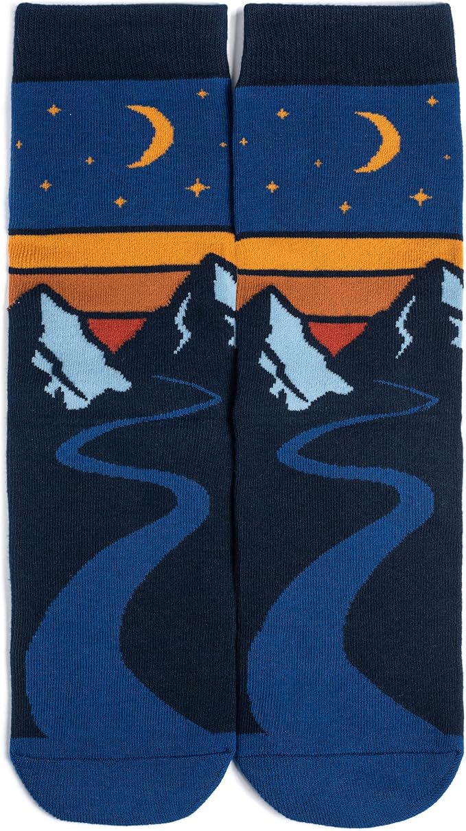 Lavley Outdoors Socks - Hiking and camping gifts for men and women - Great for nature lovers - Holiday or birthday gift