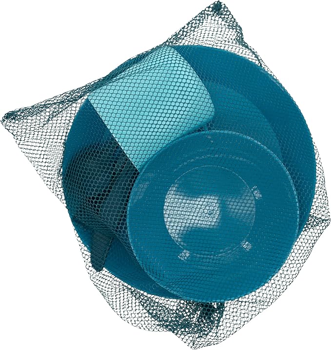 ustPackWare Dish Set with Mesh Bag, BPA Free Construction and Eating Utensils for Hiking, Camping, Backpacking, Travel and Outdoor Survival