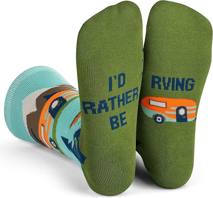 Lavley Outdoors Socks - Hiking and camping gifts for men and women - Great for nature lovers - Holiday or birthday gift