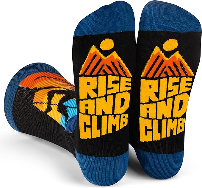 Lavley Outdoors Socks - Hiking and camping gifts for men and women - Great for nature lovers - Holiday or birthday gift
