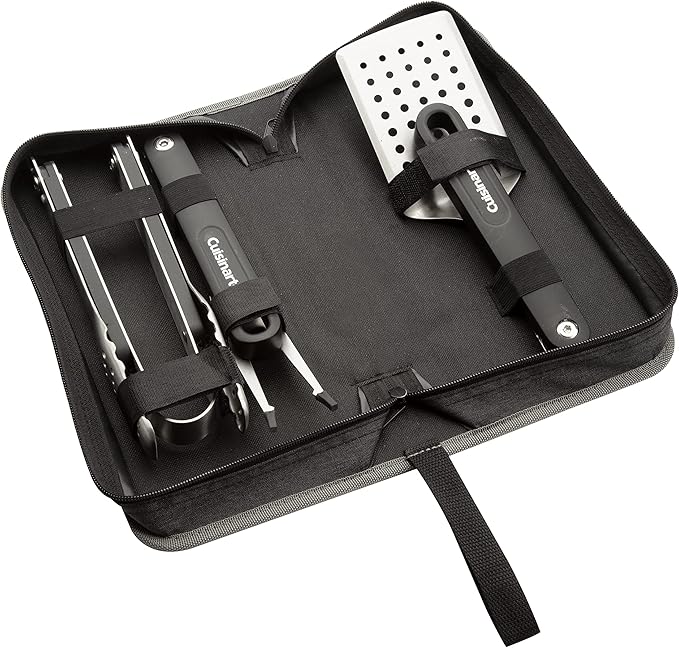 Cuisinart CGS-1000 4-Piece Folding Grill Tool Set